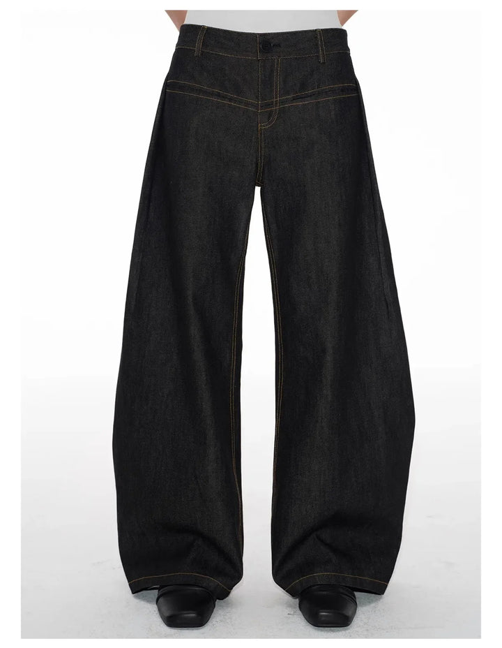 Drune | Baggy Low Waist Jeans Damen