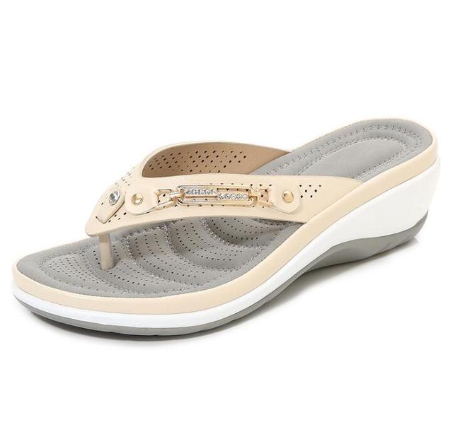 Drune | Zehentrenner-Sandalen mit Niedrigem Absatz für Mehr Komfort