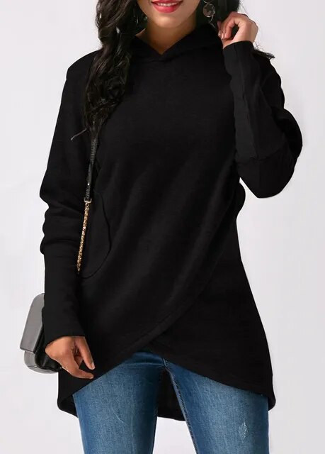 Drune | Eleganter Pullover mit asymmetrischem Schnitt