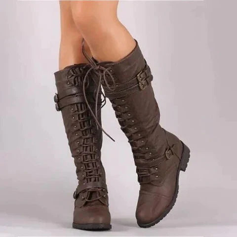 Drune | Retro Spitze Stiefel