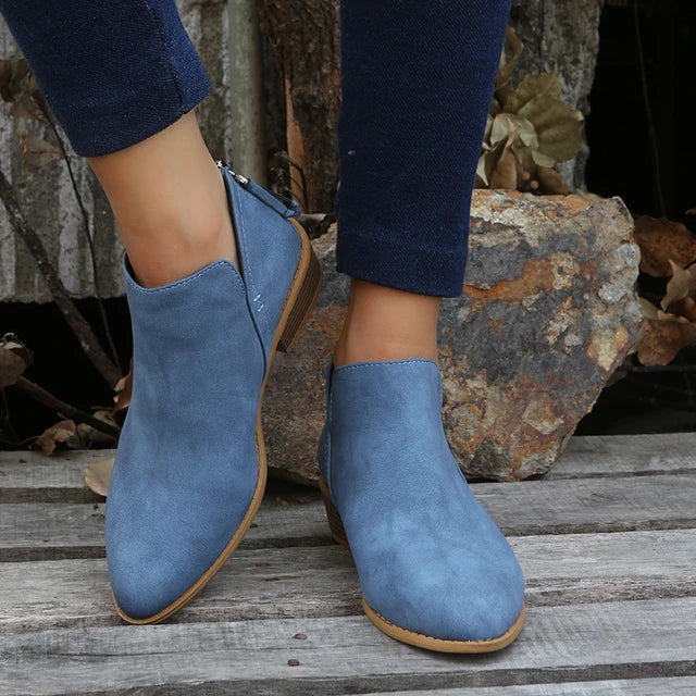 Drune | Stylische Wildleder Stiefeletten mit