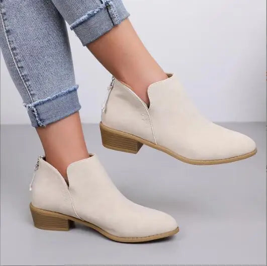 Drune | Stylische Wildleder Stiefeletten mit