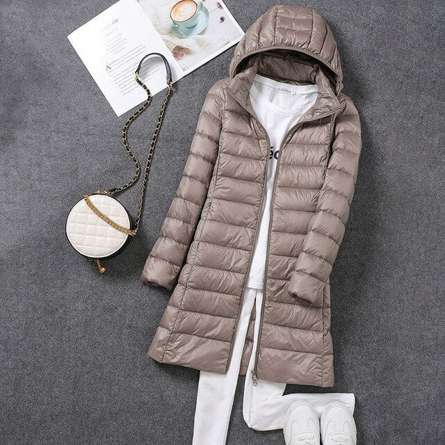 Drune | Puffer Mantel für Damen