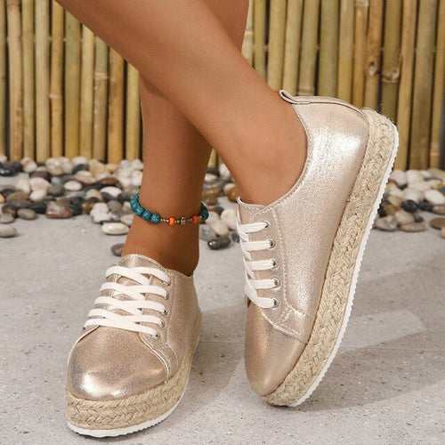 Drune | Orthopädische Metallic Schuhe