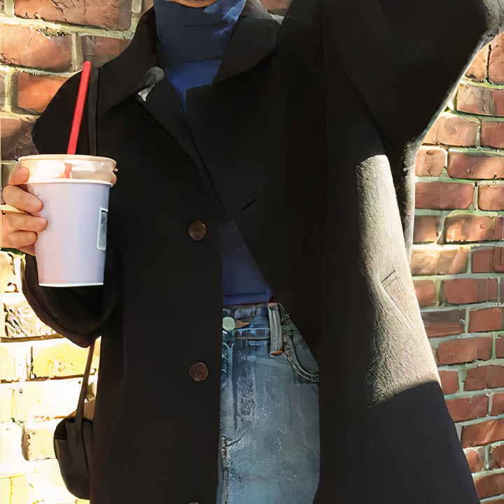 Drune | Kaschmir Trenchcoat Kurz Damen