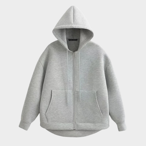 Drune | Basic-Kapuzenjacke aus Baumwolle