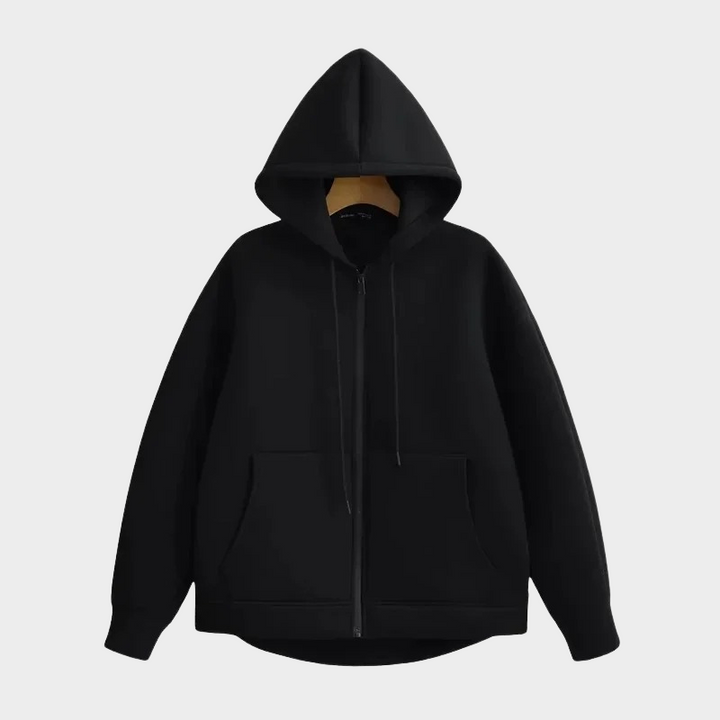 Drune | Basic-Kapuzenjacke aus Baumwolle