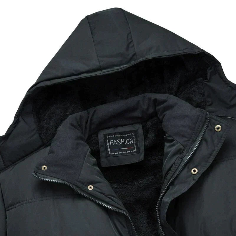 Drune | Kapuzen Pufferjacke