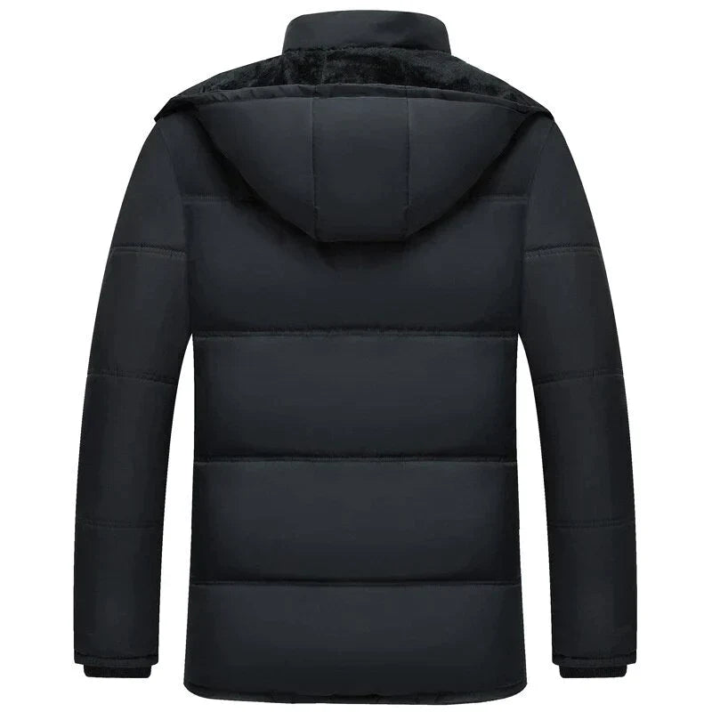 Drune | Kapuzen Pufferjacke