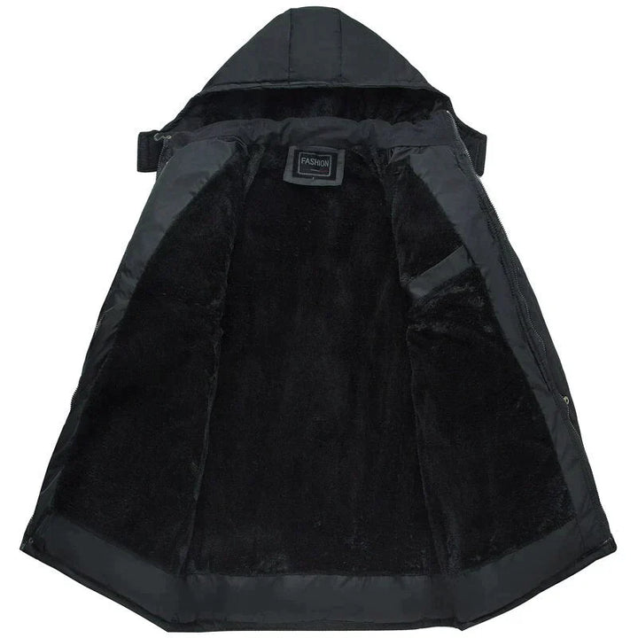 Drune | Kapuzen Pufferjacke