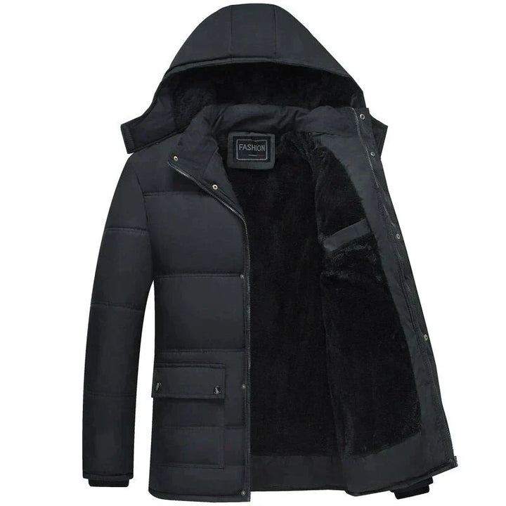 Drune | Kapuzen Pufferjacke