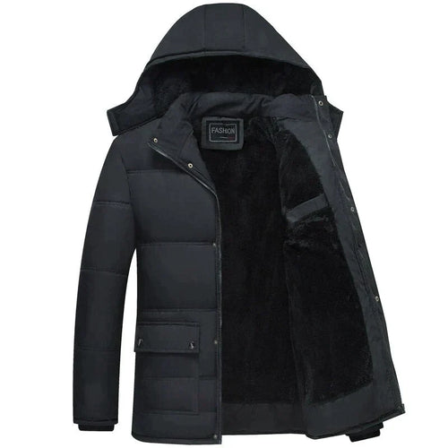 Drune | Kapuzen Pufferjacke