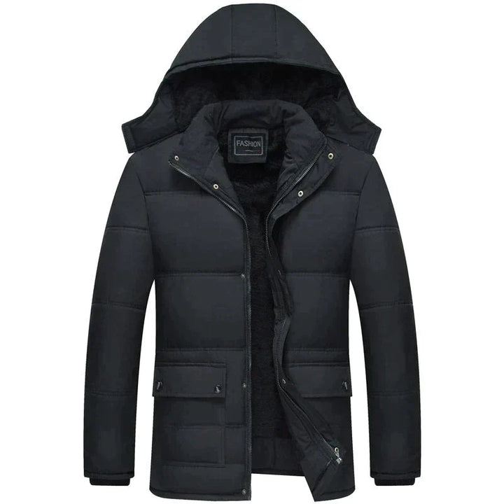 Drune | Kapuzen Pufferjacke