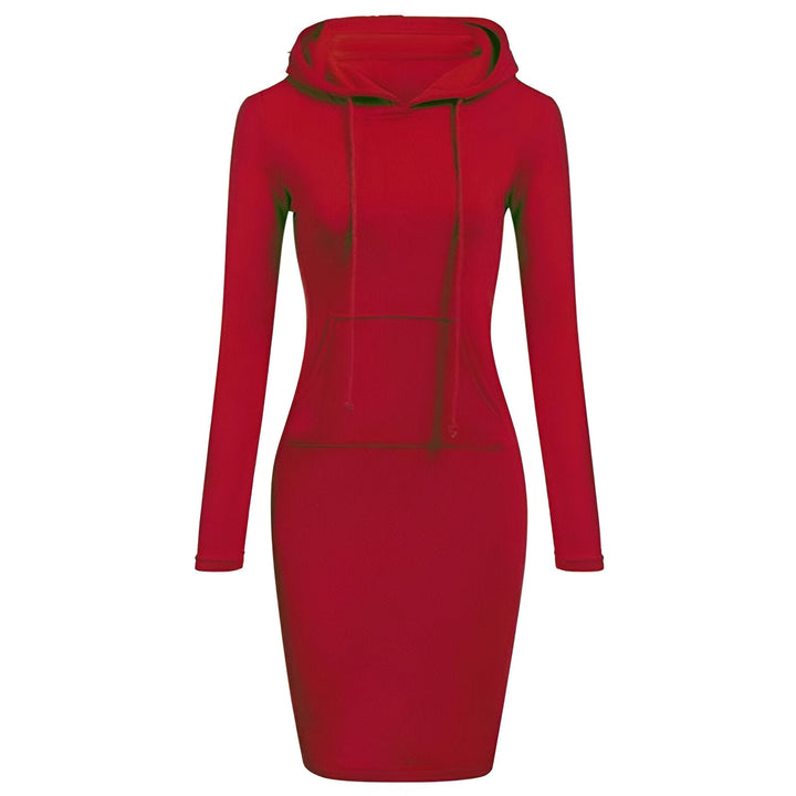 Drune | Gemütliches & Schickes Kapuzen-Sweatshirt-Kleid für den Herbst