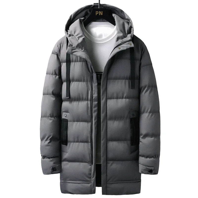 Drune | Herren Wintermantel lang Warm und winddicht für Outdoor-Aktivitäten