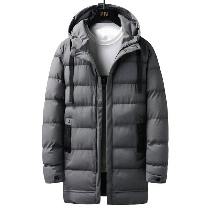 Drune | Herren Wintermantel lang Warm und winddicht für Outdoor-Aktivitäten