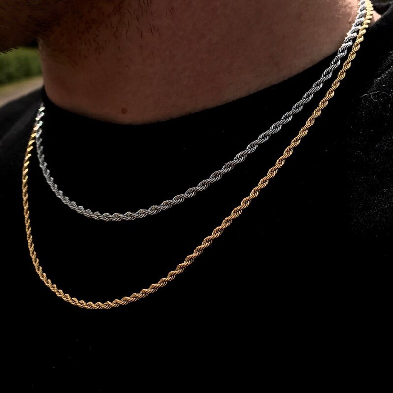 Drune Stilvolle Herren-Halskette mit Kette