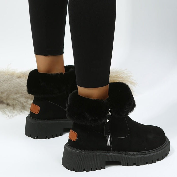 Drune | Winterstiefel für Damen Warme, wasserdichte Damen-Winterschuhe