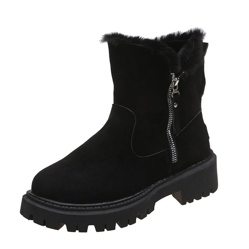 Drune | Winterstiefel für Damen Warme, wasserdichte Damen-Winterschuhe