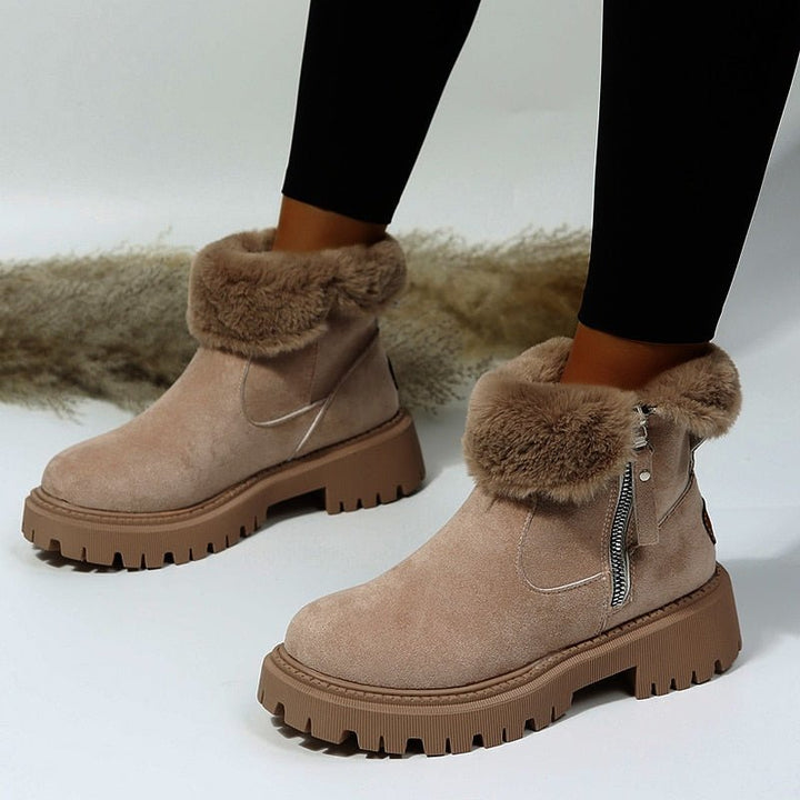 Drune | Winterstiefel für Damen Warme, wasserdichte Damen-Winterschuhe