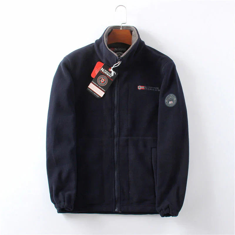 Drune | Winddichte & atmungsaktive Herren-Fleecejacke