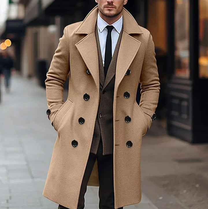 Drune | Elegante Wollherrenjacke für frische Tage