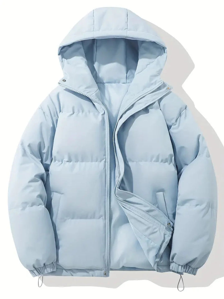 Drune | Herren Winter Steppjacke mit Kapuzen Design