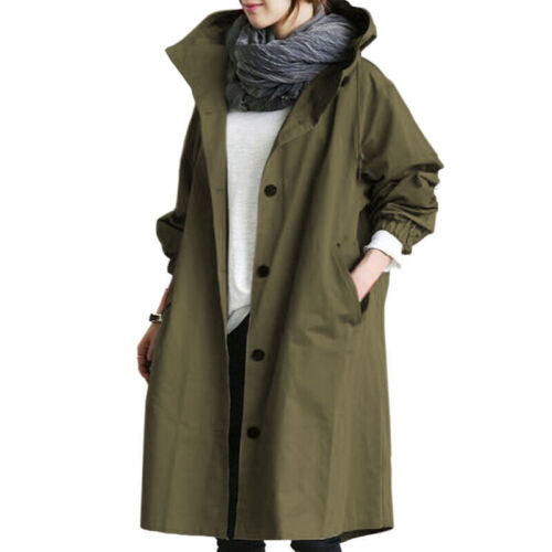 Drune | Trenchcoat Klassisch - Lang & Wasserabweisend