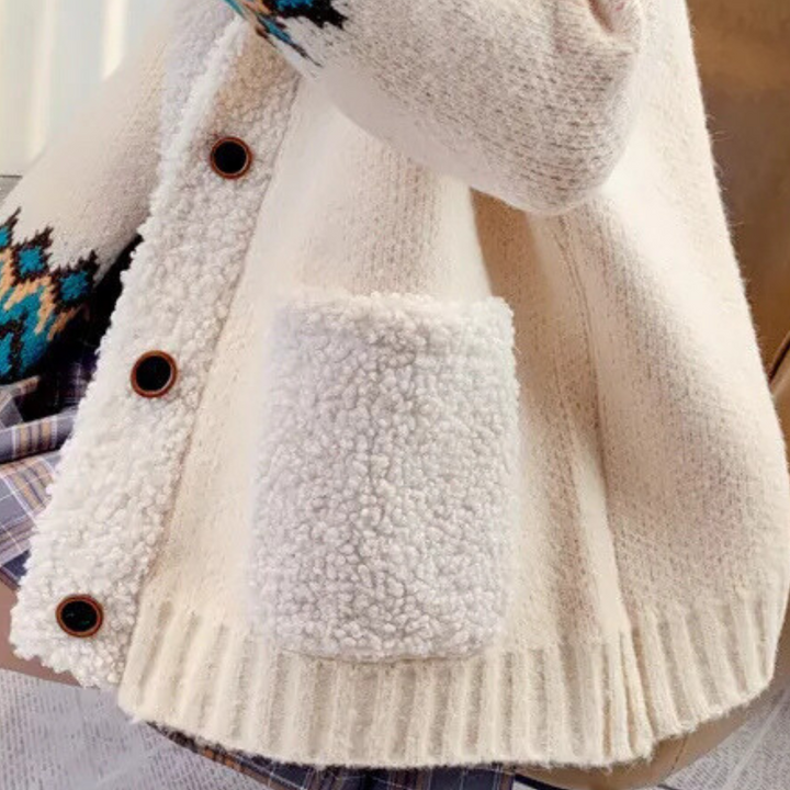Drune | Eleganter Weihnachts Winter Pullover für Damen