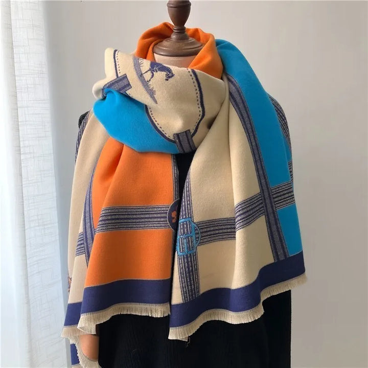 Drune | Schal - eleganter Damen Oversize Wickel
