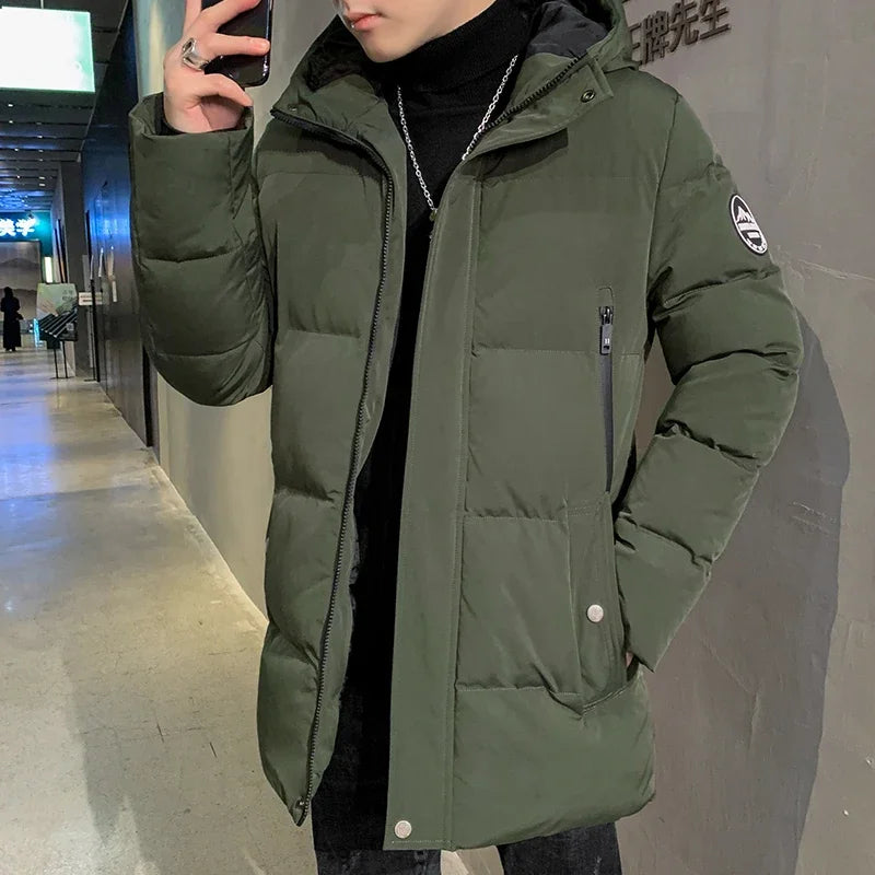 Drune | Herren Winterjacke Mit Langarm Und Bequemer Passform Stil