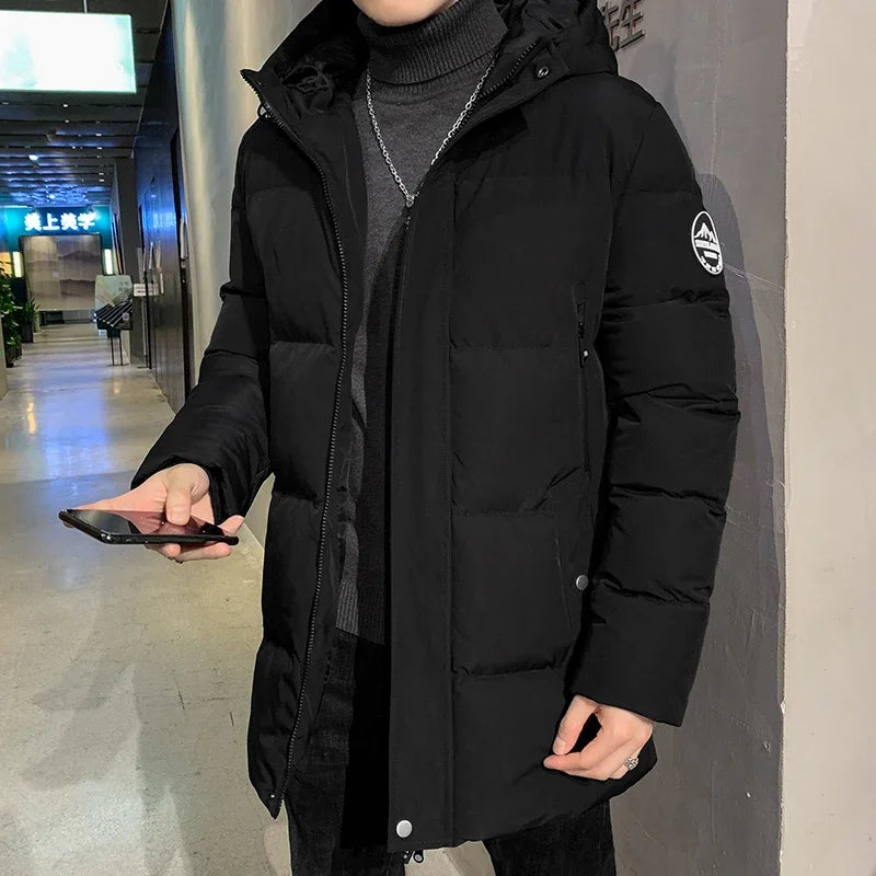 Drune | Herren Winterjacke Mit Langarm Und Bequemer Passform Stil