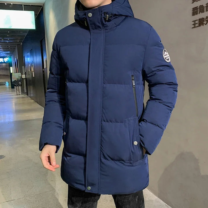Drune | Herren Winterjacke Mit Langarm Und Bequemer Passform Stil