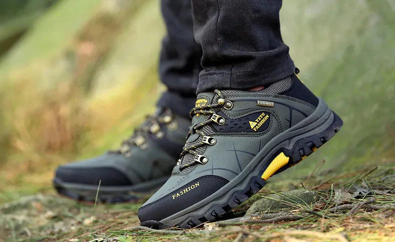 Drune | Wasserdicht Vegan Leder Trekkingschuhe Herrenschuhe