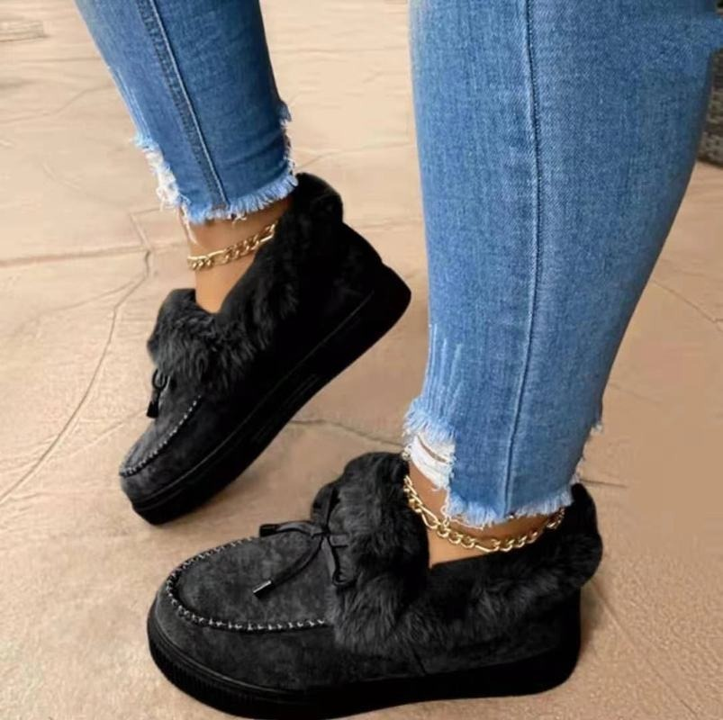 Drune | Warme mit Fell gefütterte Stiefel für Frauen – Gemütlicher Winterkomfort