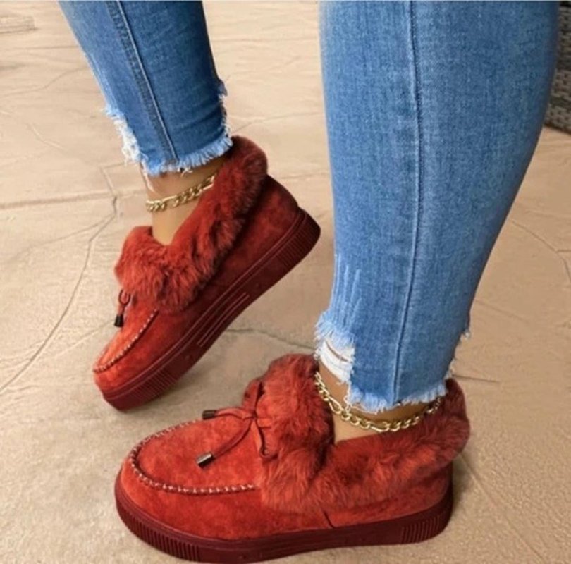 Drune | Warme mit Fell gefütterte Stiefel für Frauen – Gemütlicher Winterkomfort