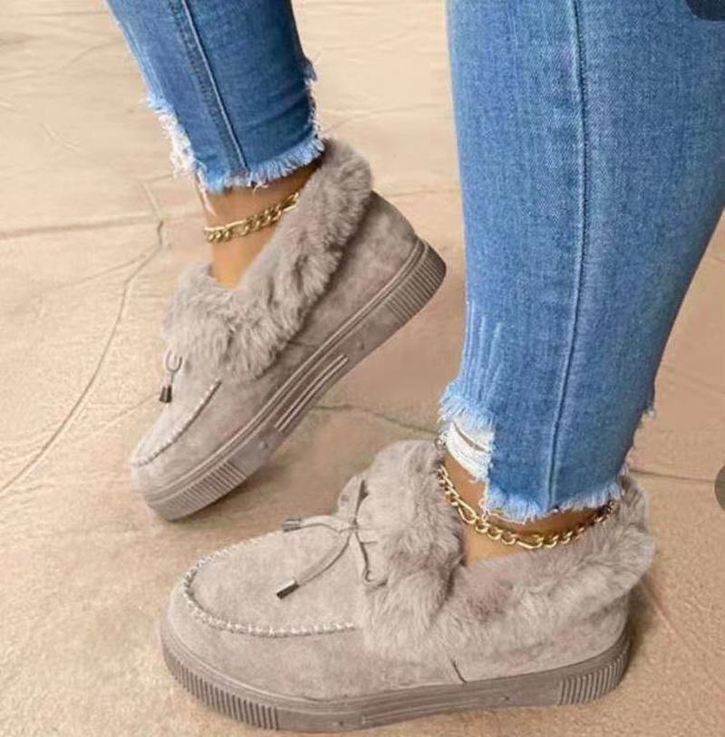 Drune | Warme mit Fell gefütterte Stiefel für Frauen – Gemütlicher Winterkomfort