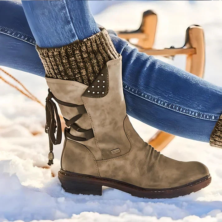 Drune | Elegante Lederstiefel für Damen
