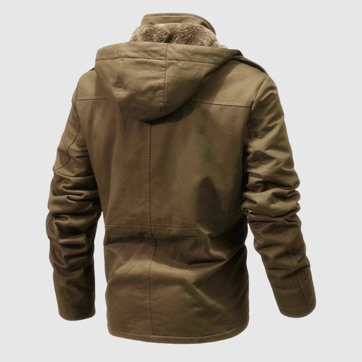 Drune | Taktische Baumwollmischjacke - Strapazierfähige Warme Outdoorjacke