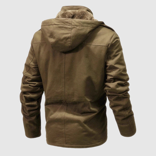 Drune | Taktische Baumwollmischjacke - Strapazierfähige Warme Outdoorjacke