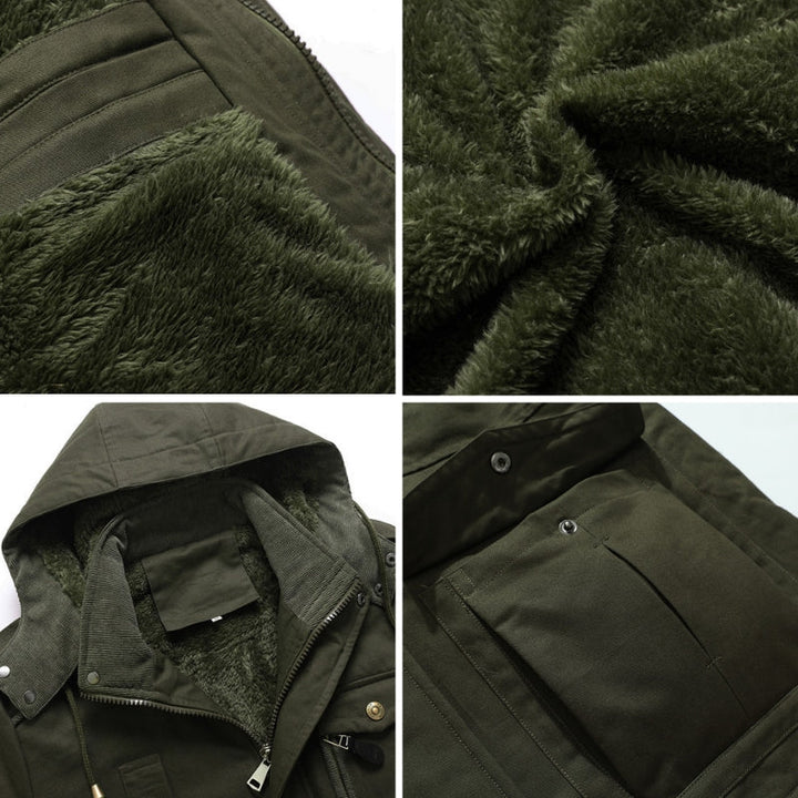 Drune | Taktische Baumwollmischjacke - Strapazierfähige Warme Outdoorjacke