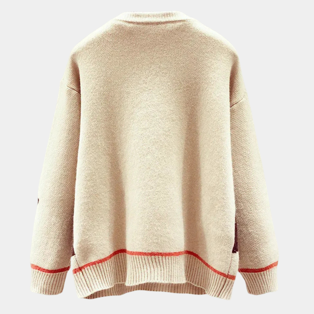 Drune | Warmer Damenpullover mit Muster