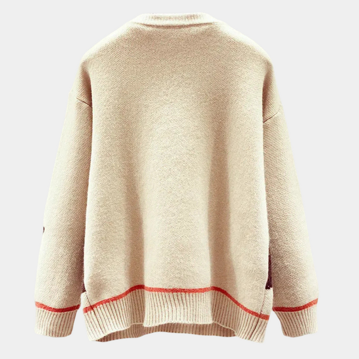 Drune | Warmer Damenpullover mit Muster