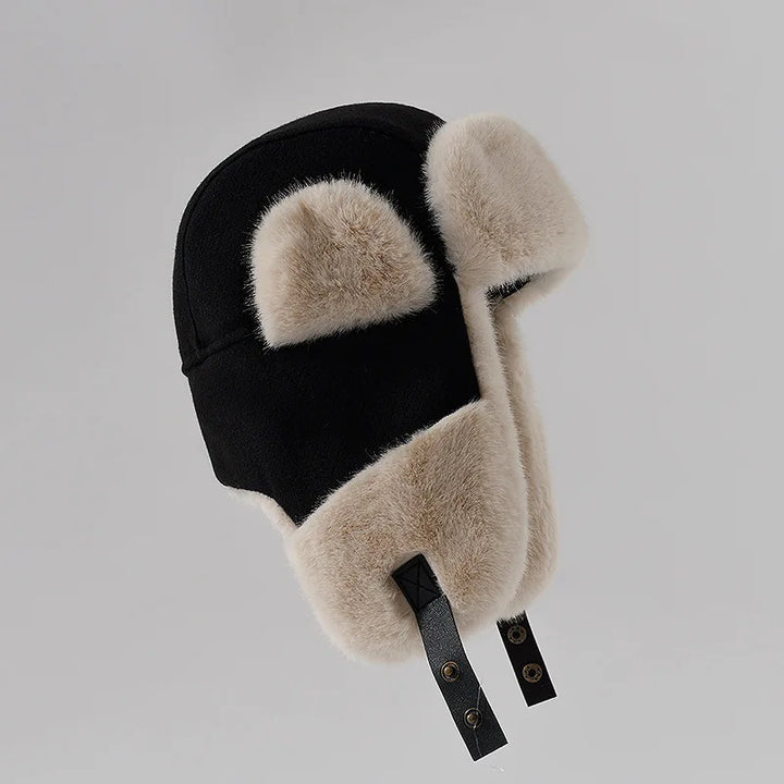 Drune | Warmer Damenhut aus Kunstfell