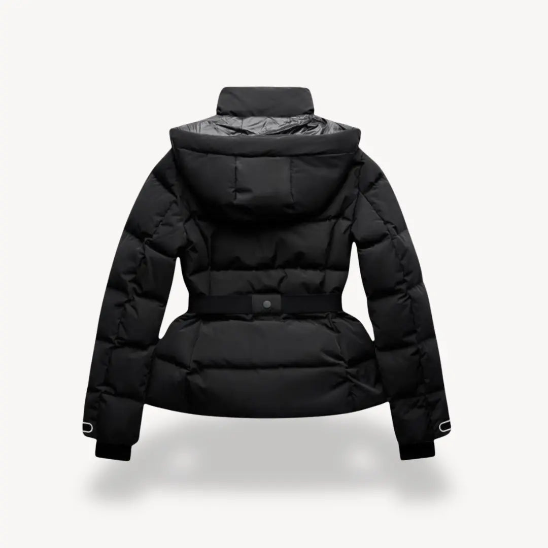 Drune | Wasserabweisende Pufferjacke Damen mit Taillengürtel