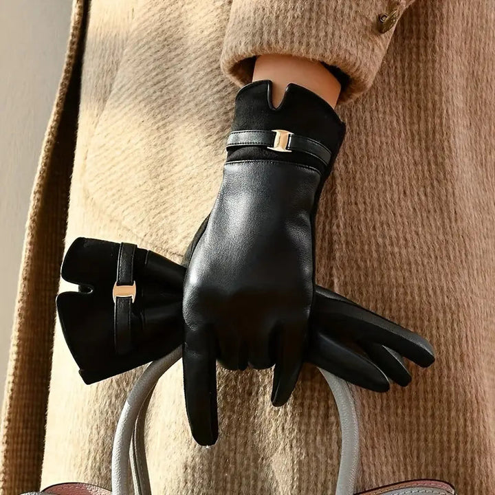 Drune | Wasserdichte Lederhandschuhe für Winter