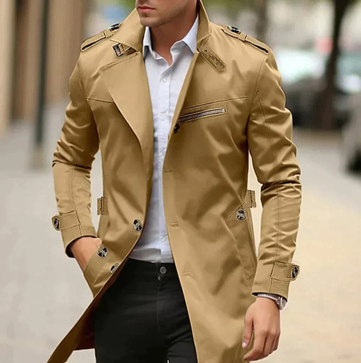 Drune | Herren Trenchcoat - Klassischer Old Money Stil
