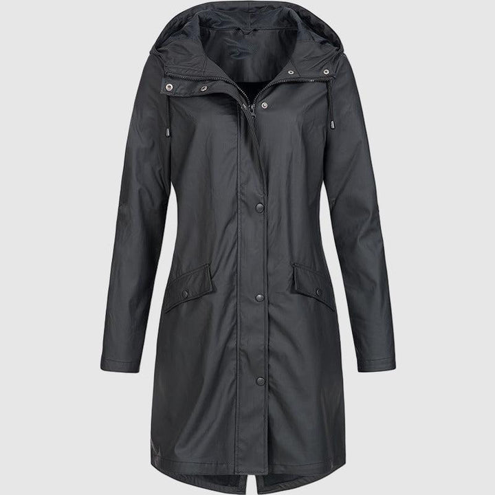 Drune | Regenjacke Damen - Stylische Kapuzenjacke