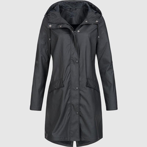 Drune | Regenjacke Damen - Stylische Kapuzenjacke