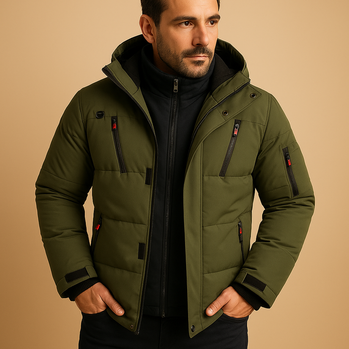 Drune | Winterjacke Herren - Funktionelle Außenjacke